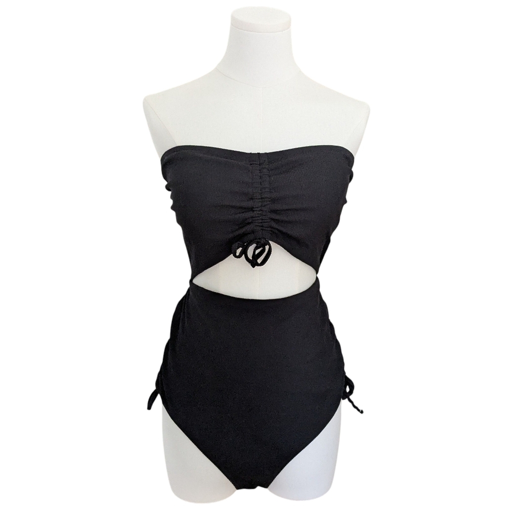 Aerie Ribbed Full Coverage One Piece Swimsuit Size XL